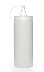 Şeffaf Sos Şişesi  - 700 Ml  (3 Adet )
