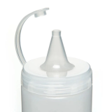 Şeffaf Sos Şişesi  - 700 Ml  (3 Adet )