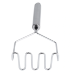İnox Paslanmaz Metal Patates Ezici Püre Yapıcı 27 Cm