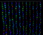 Perde Led  240 Ledli 8 Fonksiyonlu Dekor Lambası Rgb