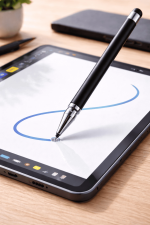Doogee T20 Uyumlu Dokunmatik Stylus Kalem Disk Uçlu Hassas Tablet Telefon Çizim Kalemi