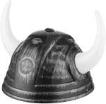 Viking Başlığı Asteriks Başlığı Gümüş Renk
