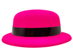 Neon Pembe Uv Parti Şapkası Plastik