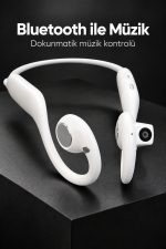 Açık Kulak Tasarımlı Kablosuz Kulaklık Dahili Kameralı