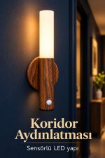Gün Işığı Aydınlatmalı Şarjlı LED Gece Lambası
