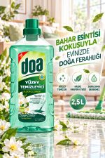 DOA YÜZEY TEMİZLEYİCİ BAHAR ESİNTİSİ / 2500 ML