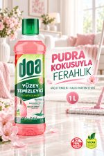 DOA YÜZEY TEMİZLEYİCİ PUDRA KOKULU / 1000 ML