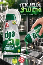 DOA BULAŞIK MAKİNESİ JEL DETERJAN / 900 ML