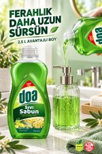 DOA SIVI SABUN ZEYTİN ÇİÇEĞİ / 2500 ML