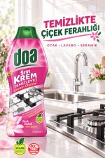 DOA MİNERALLİ SIVI KREM ÇİÇEK BUKETİ /750ML