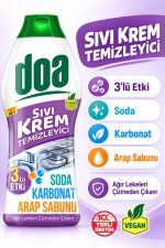 DOA SIVI KREM 3 LÜ ETKİ SODA -KARBONAT-ARAP SABUNU 750 ML