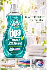 DOA SIVI ÇAMAŞIR DETERJANI HIZLI YIKAMA BEYAZ VE RENKLİLER/1480 ML