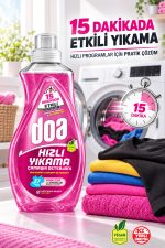 DOA SIVI ÇAMAŞIR DETERJANI HIZLI YIKAMA RENKLİ VE SİYAHLAR/1480 ML