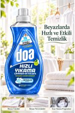 DOA SIVI ÇAMAŞIR DETERJANI HIZLI YIKAMA BEYAZLAR/ 1480 ML