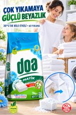 DOA MATİK DETERJAN BEYAZLAR 9 KG