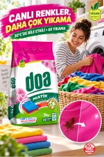 DOA MATİK DETERJAN RENKLİLER 9 KG