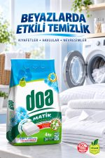 DOA MATİK DETERJAN BEYAZLAR 4 KG