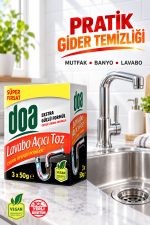 DOA TOZ LAVABO AÇICI 3 AL 2 ÖDE / 3*50 GR