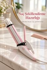 Saç Şekillendirici Açılır Plakalı ve Kıskaç Mekanizmalı Tasarım