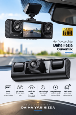 Full HD 1080P Döngüsel Kayıtlı Araç Kamerası
