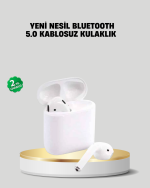 2. Nesil Bluetooth 5.0 Kablosuz Kulaklık Su Geçirmez HD Ses