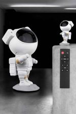 Çocuklara Özel Projeksiyon Astronot Lamba Speaker Sevimli