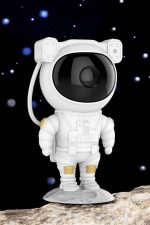 Astronot Bluetooth Hoparlör Gökyüzü Projektör Gece Lambası