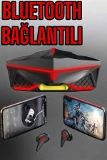 Yeni Nesil Oyuncu Kulaklığı Gürültü Önleyici Uzun Pil Ömrü Bluetooth Bağlantılı