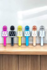 Taşınabilir Bluetooth Karaoke Mikrofon: Hafıza Kart Girişli, Etkileyici Performans