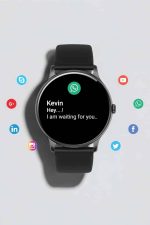 Akıllı Saat Çok Fonksiyonlu Sesli Görüşme NFC Uyumlu Amoled Ekran