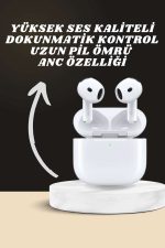 7 Kordonlu Akıllı Saat Ve 3.Nesil Kulaklık Dokunmatik Ekran Sesli Görüşme Yapabilen