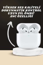 7 Kordonlu Akıllı Saat Ve Yeni Nesil Kulaklık Dokunmatik Ekran Android ve İOS Uyumlu