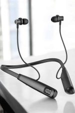 Boyun Bantlı Bluetooth Kulaklık Yüksek Ses Kaliteli 100 Saat Kulaklık
