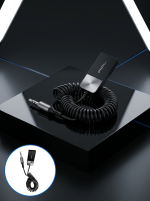 USB AUX Bluetooth Adaptörü Kablosuz Ses Aktarım Cihazı