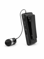 Klipsli Bluetooth Kulaklık Kısa Kablolu Tek Kulaklık Taşınabilir Günlük Kullanım