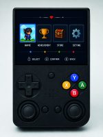 Retro Oyun Konsolu Çift Analog Joystick 64GB Hafızalı Taşınabilir El Konsolu