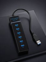 USB 3.0 Çoklayıcı 7 Port Yüksek Hızlı Veri Aktarım
