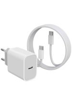 Type-C Hızlı Şarj Özellikli Cihazı USB-C Kablo Dahil