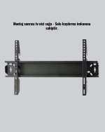 32-65” TV Duvar Askı Braketi 75 kg Kapasiteli Anti Statik Boya