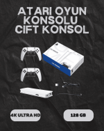 M15 Retro Konsol – 20.000 Oyunlu, Çift Gamepadli, 4K HDMI