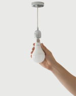 Yüksek Işık Güçlü Şarjlı LED Ampul E27 30W Enerji Tasarruflu