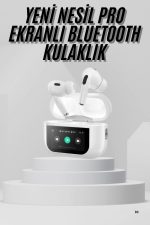 Dokunmatik Ekranlı Air Pro 2 ANC Kulaklık Kablosuz Çok Fonksiyonlu