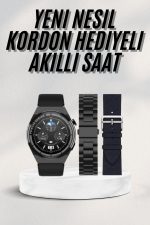 En Çok Tercih Edilen Akıllı Saat Amoled Ekran Nabız Sensörü GPS Uyumlu Adımsayar