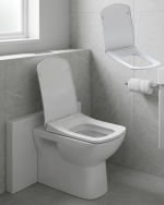 Kare Slim Klozet Kapağı Sessiz Kapanma Dayanıklı Tasarım