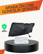 Kalın Kumaşlı Ön Cam Güneşliği – Solmaz, Deforme Olmaz, Uzun Ömürlü