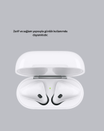 Akıllı Saat ve Kablosuz Kulaklık iOS Android Uyumlu Teknoloji Seti