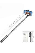 Cep Telefonu Tripod Standı Manyetik Selfie Sopa Bluetooth Uzaktan Kumandalı