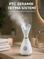 Nano İyonik Cilt Bakım Buhar Makinesi PTC Isıtma Sistemli