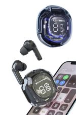 Ultrapods Led Göstergeli Oyuncu Kulaklığı ANC Destekli Bluetooth 5.3