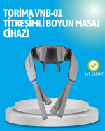 VNB-01 Titreşimli Boyun Masaj Aleti Gri Renk
